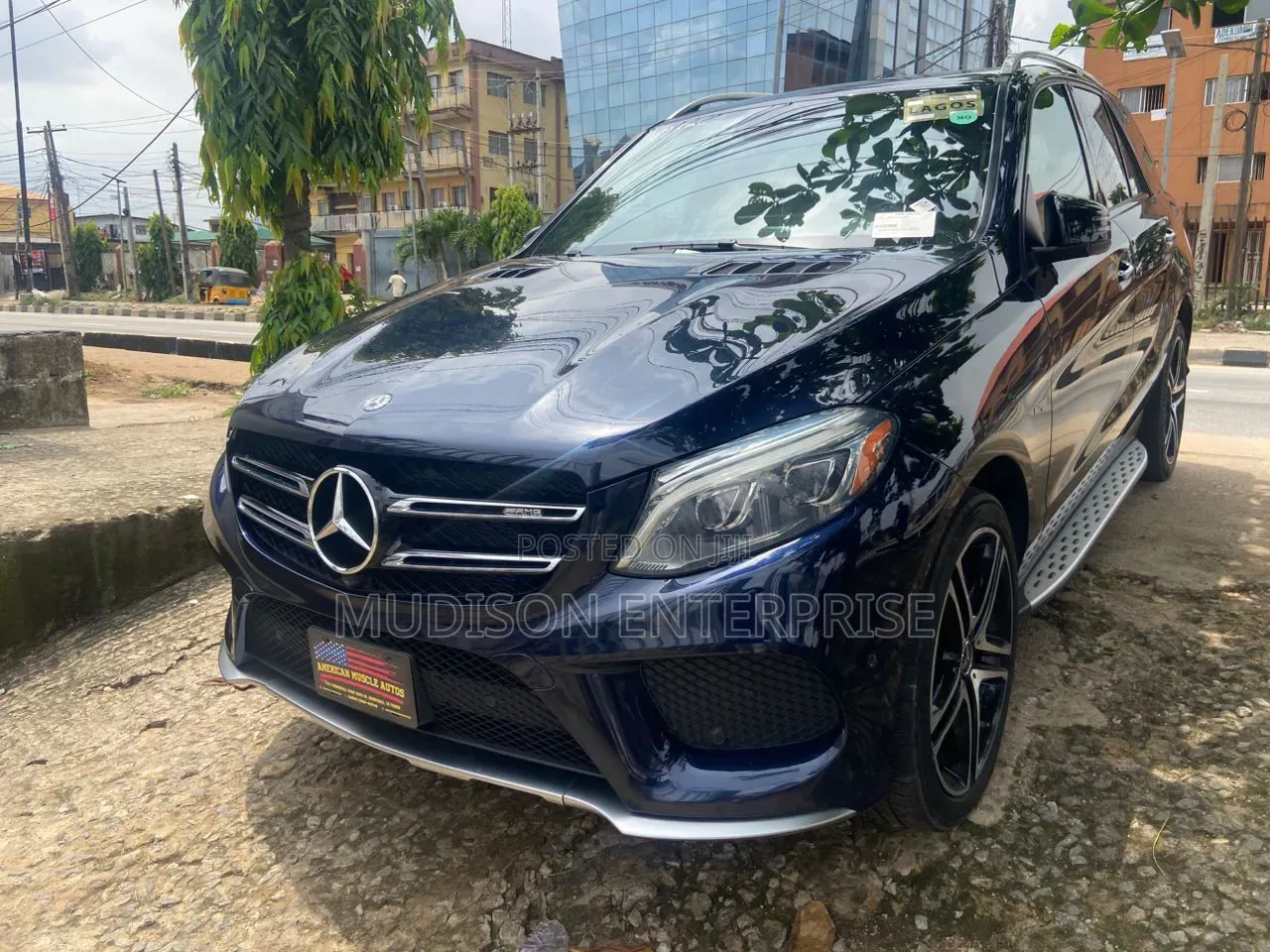 Mercedes-Benz GLE-Class AMG GLE 43 4MATIC 2018 Blue