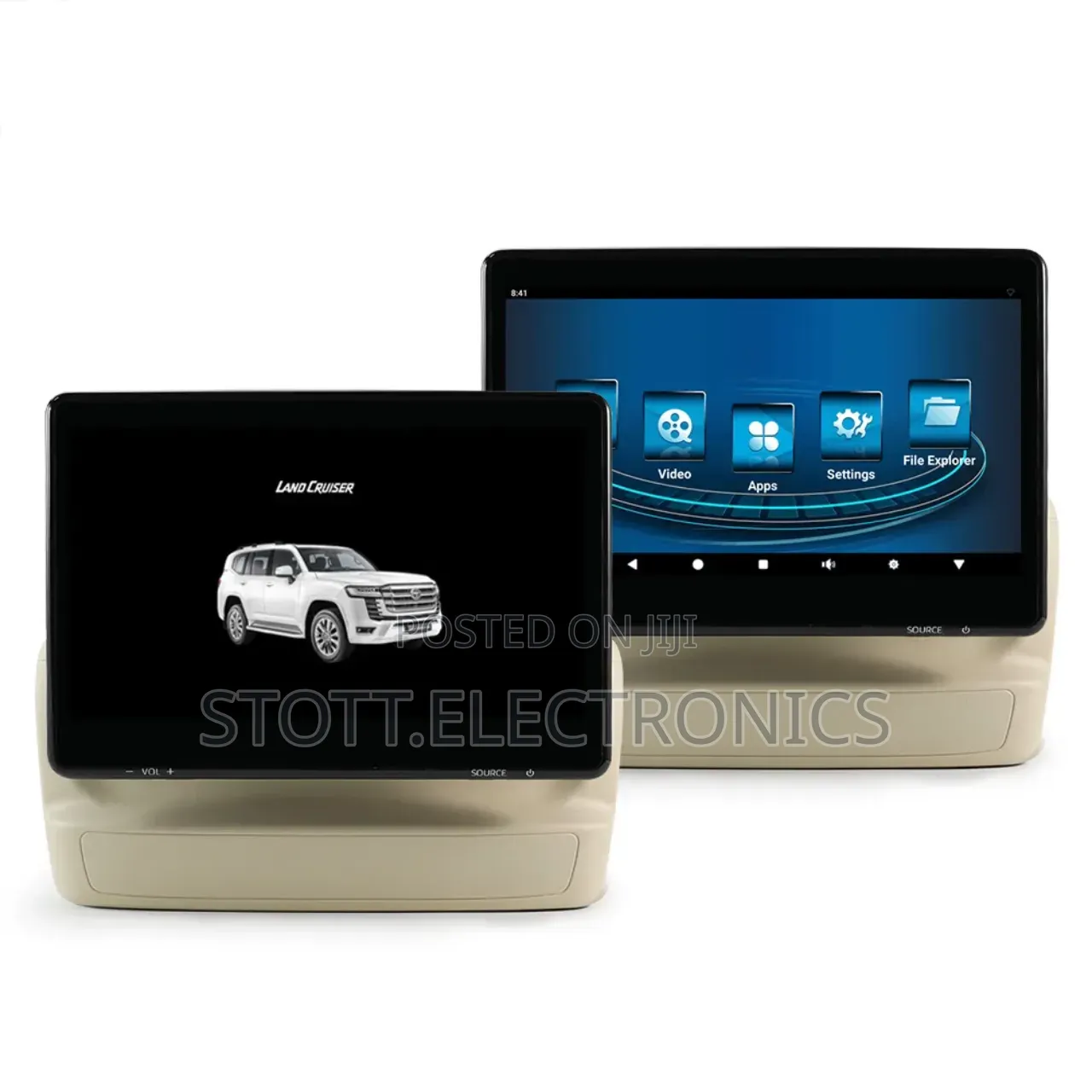 Headrest Android Car Monitor for Rear Seat Entertainment