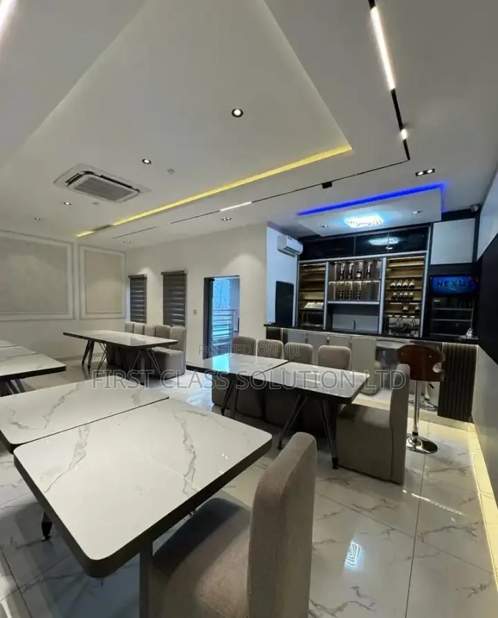 3 Bedroom in Asokoro With Pool, Gym, 24/7, Home Office Office Hall