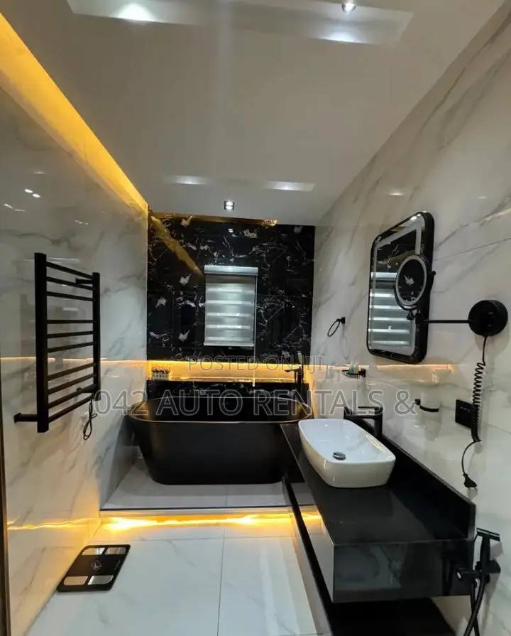 3 Bedroom in Asokoro With Pool, Gym, 24/7, Home Office Office Hall
