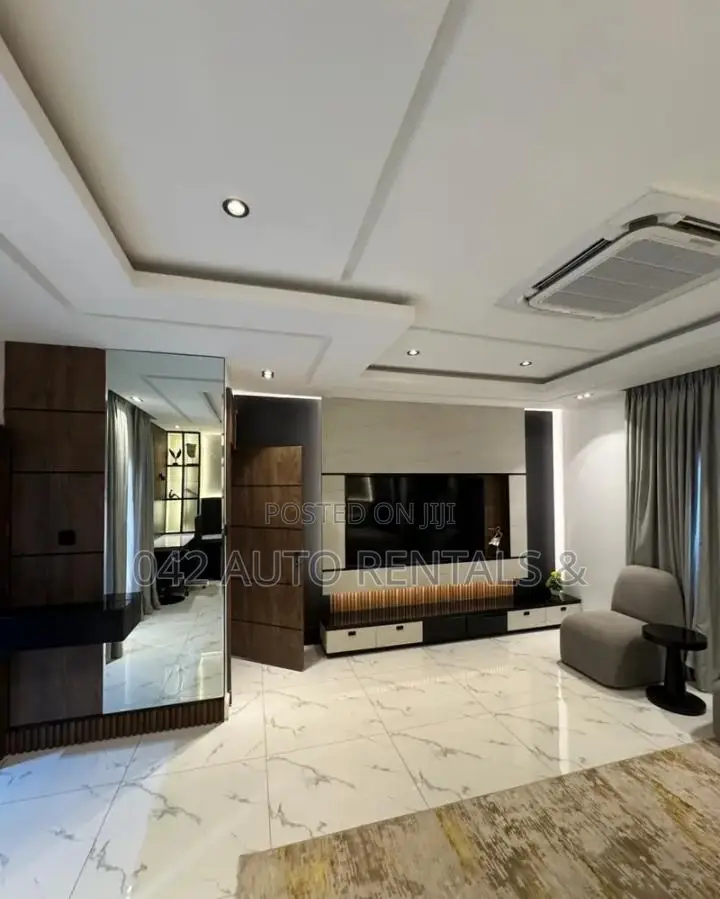 3 Bedroom in Asokoro With Pool, Gym, 24/7, Home Office Office Hall