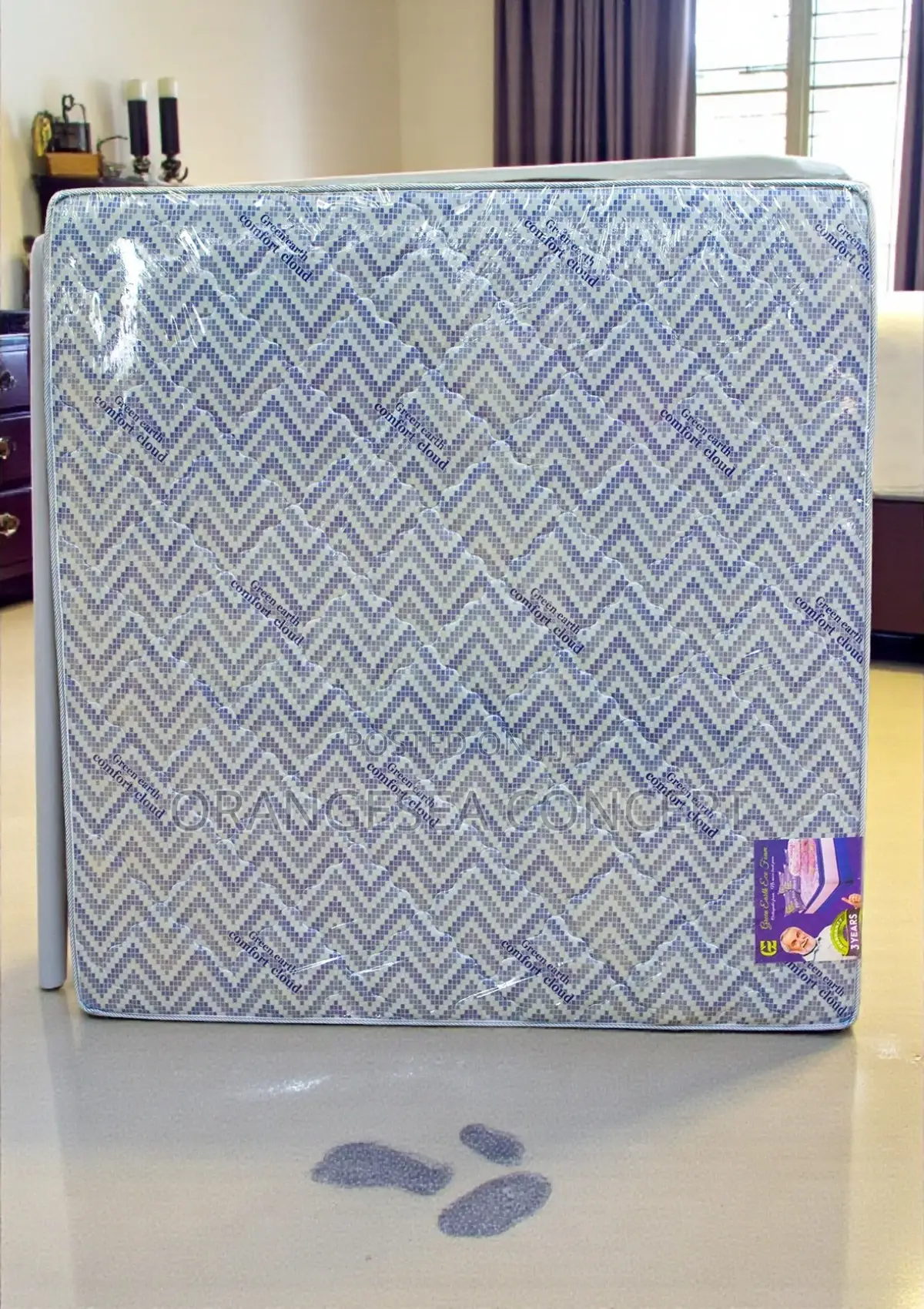 6x6x12 Semi Orthopaedic Mattress (Payment on Delivery Within Lagos).