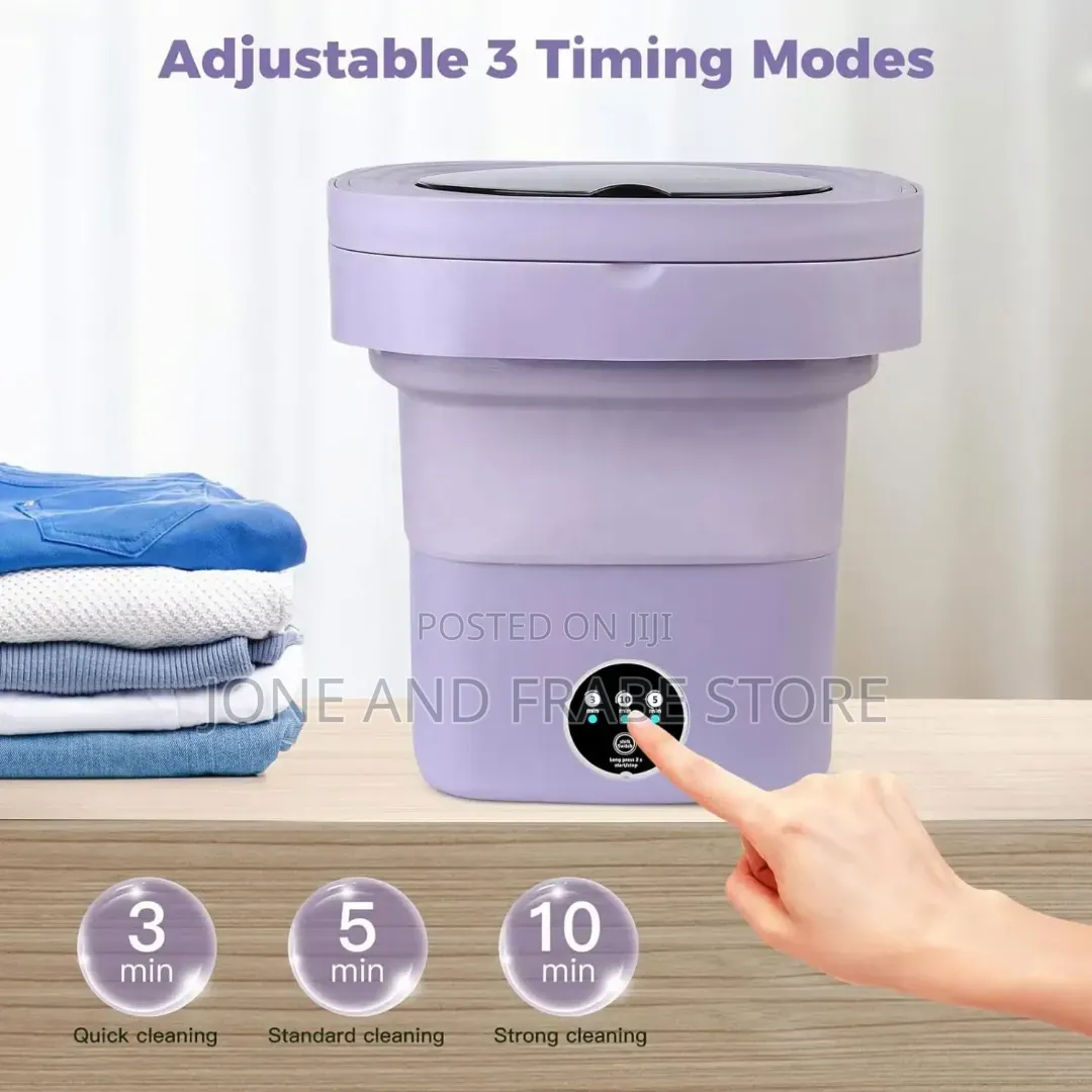 Electric 8.5l Mini Foldable Washing Machine