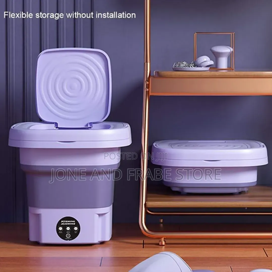 Electric 8.5l Mini Foldable Washing Machine