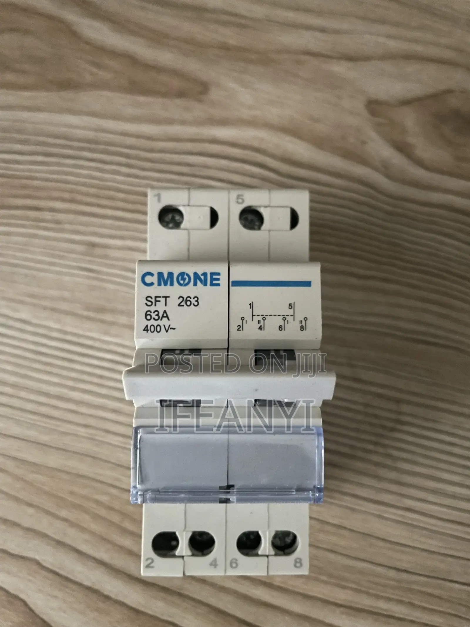 63amps Breaker Change Over