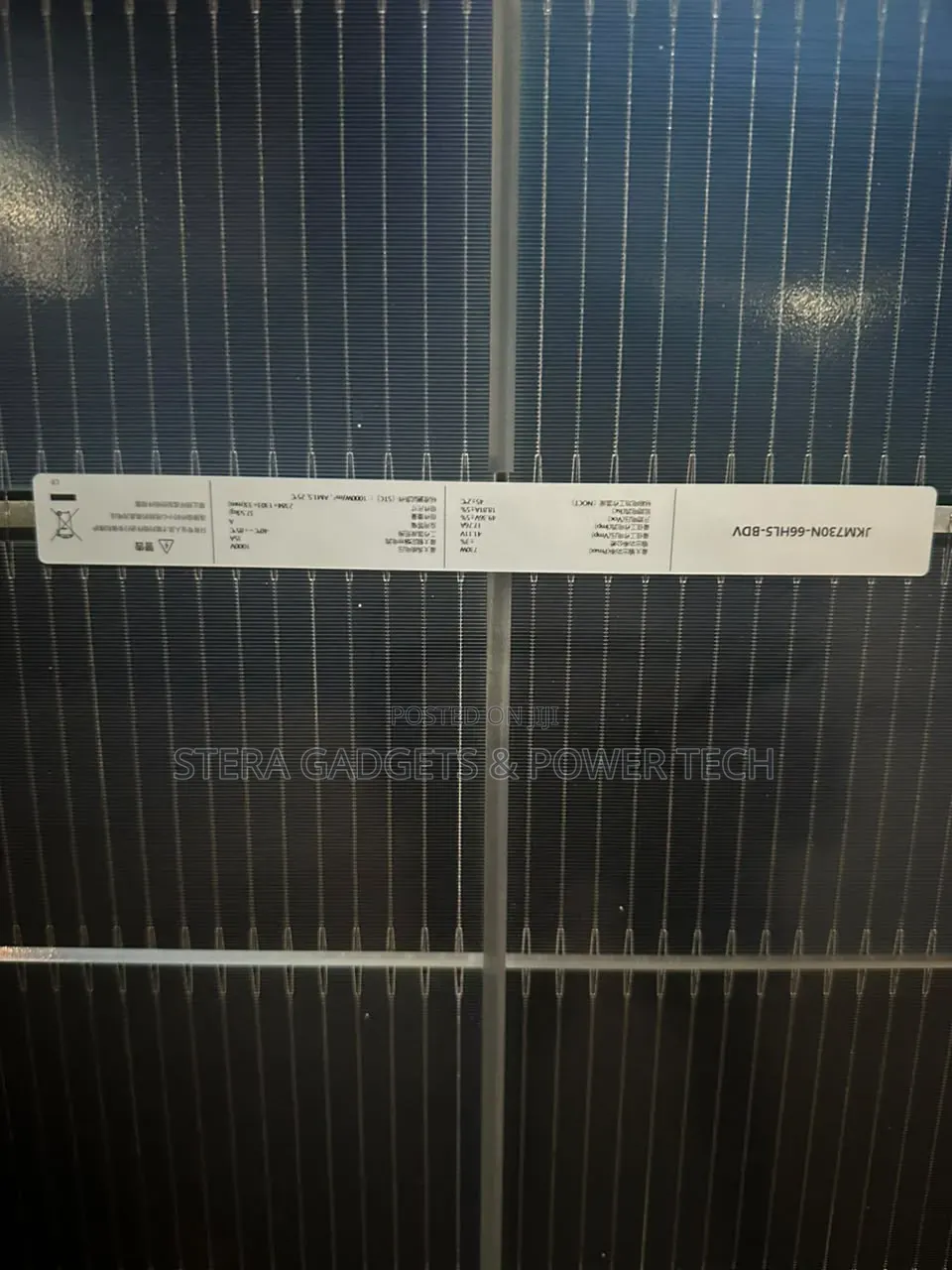 550w Jinko Solar Panels