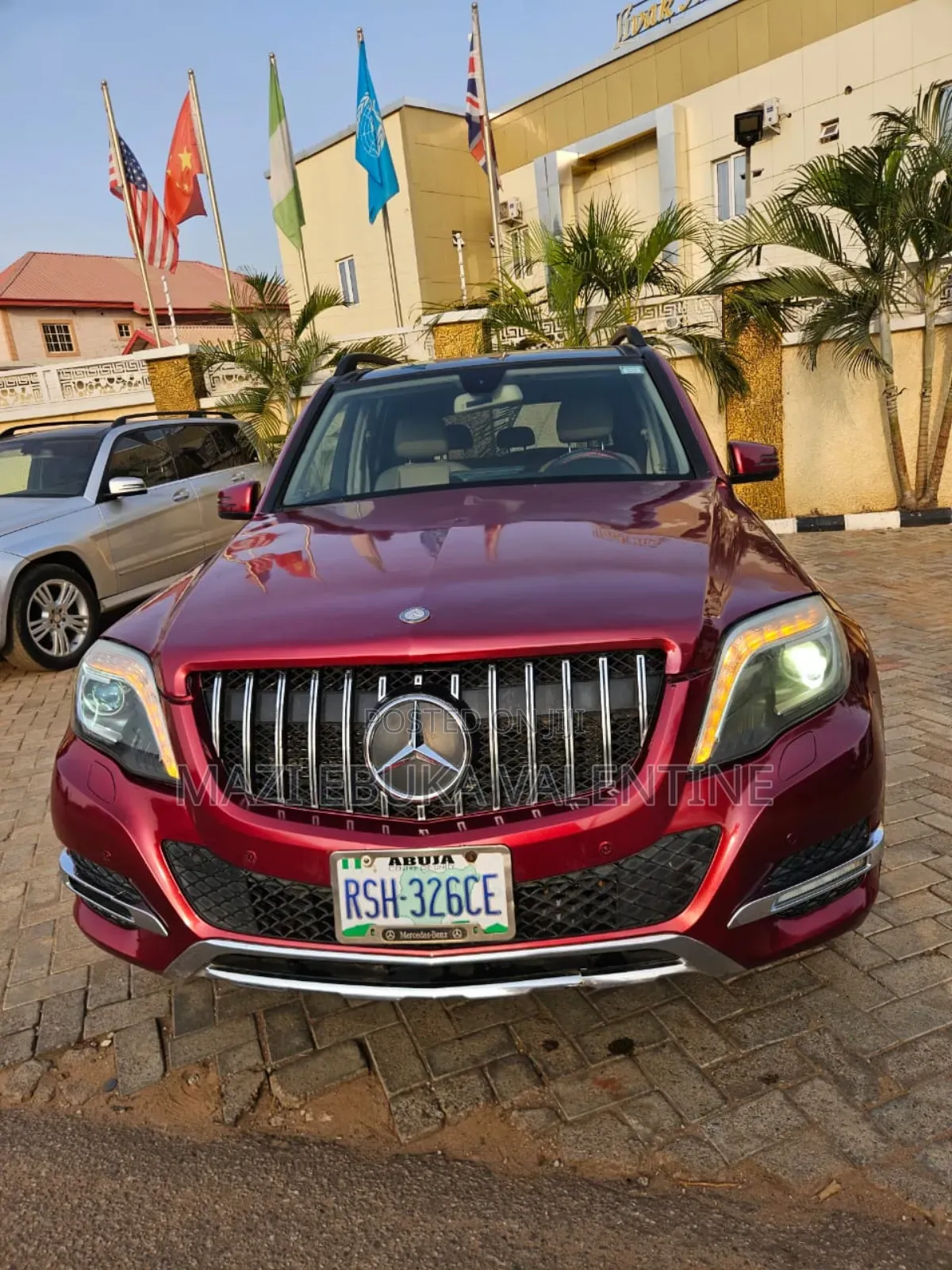 Mercedes-Benz GLK-Class 350 4MATIC 2011 Red