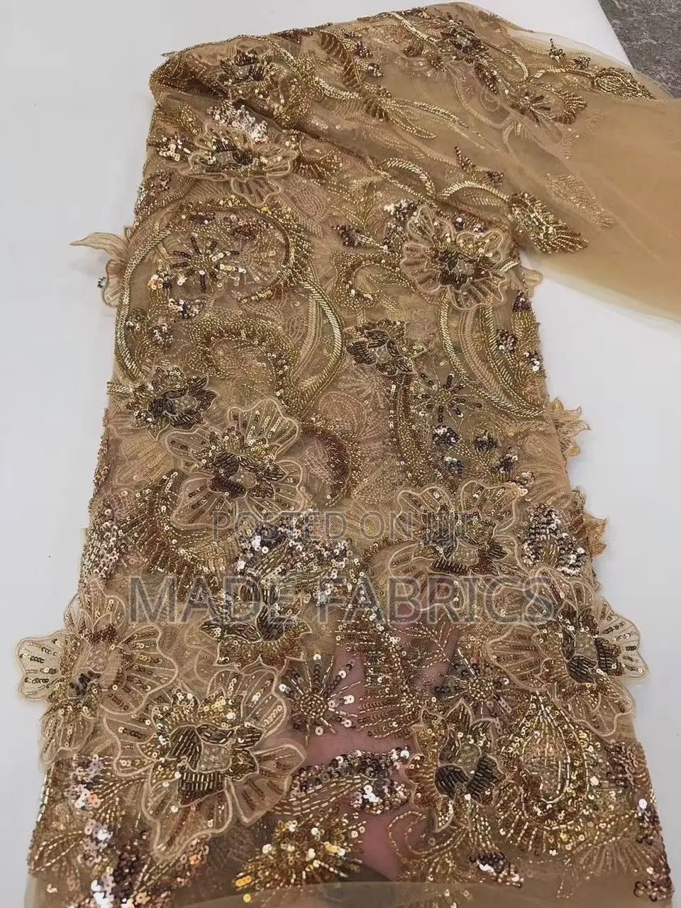 Luxury Handbeaded 3d Lace