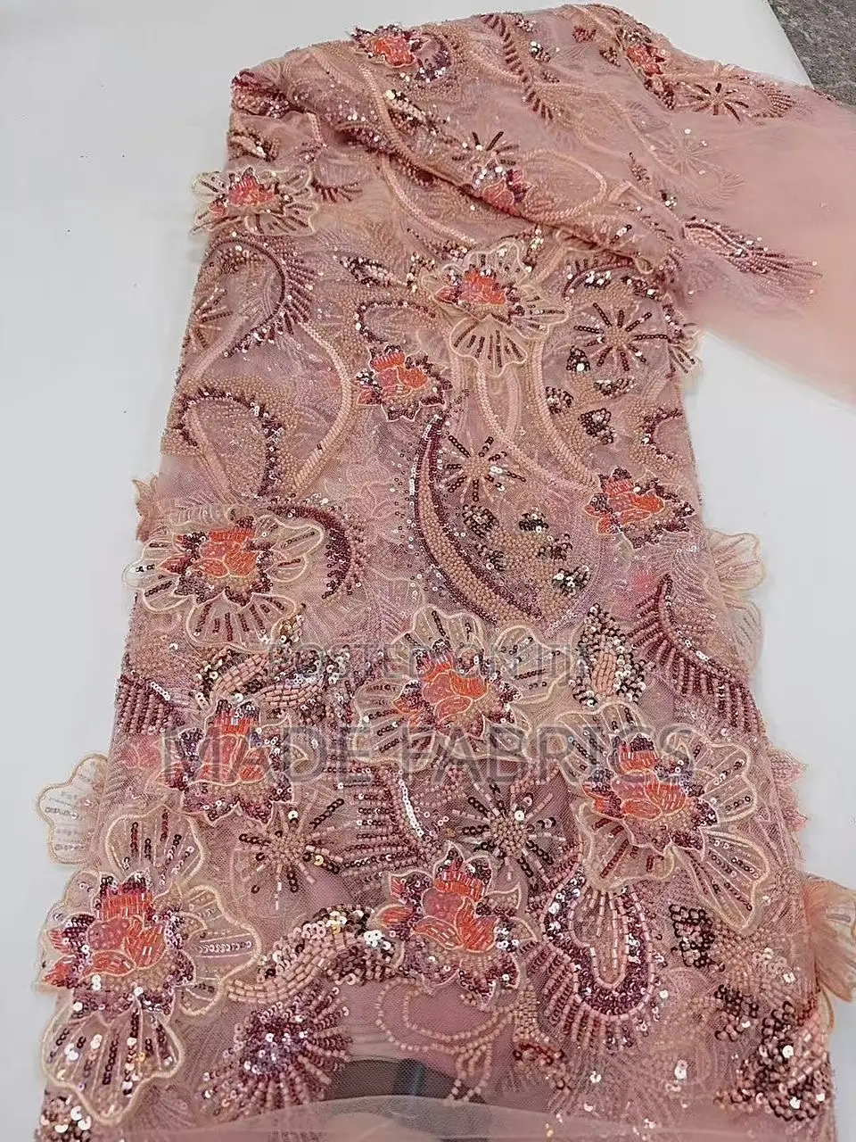 Luxury Handbeaded 3d Lace