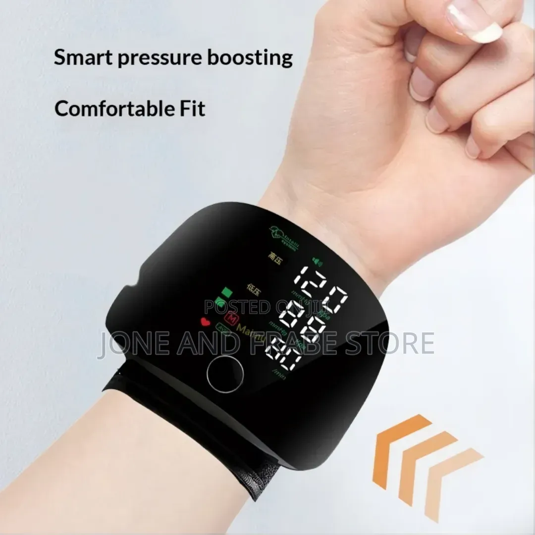 Voice Wrist Blood Pressure Monitor With Usb