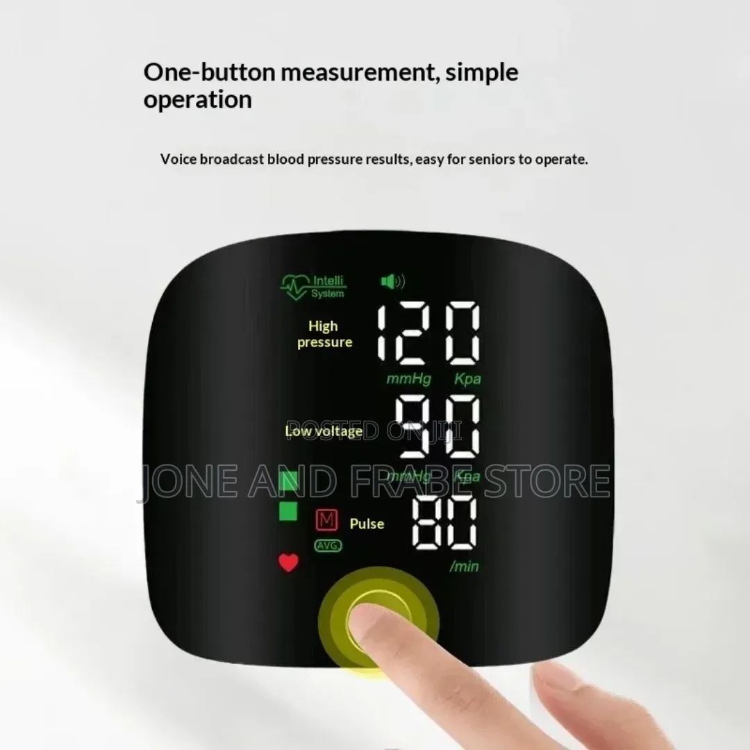 Voice Wrist Blood Pressure Monitor With Usb