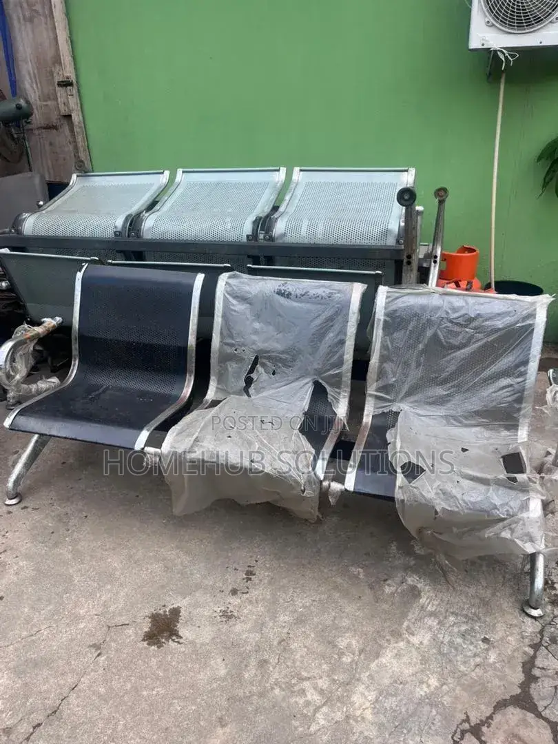 5 Units of Reception Waiting Chairs