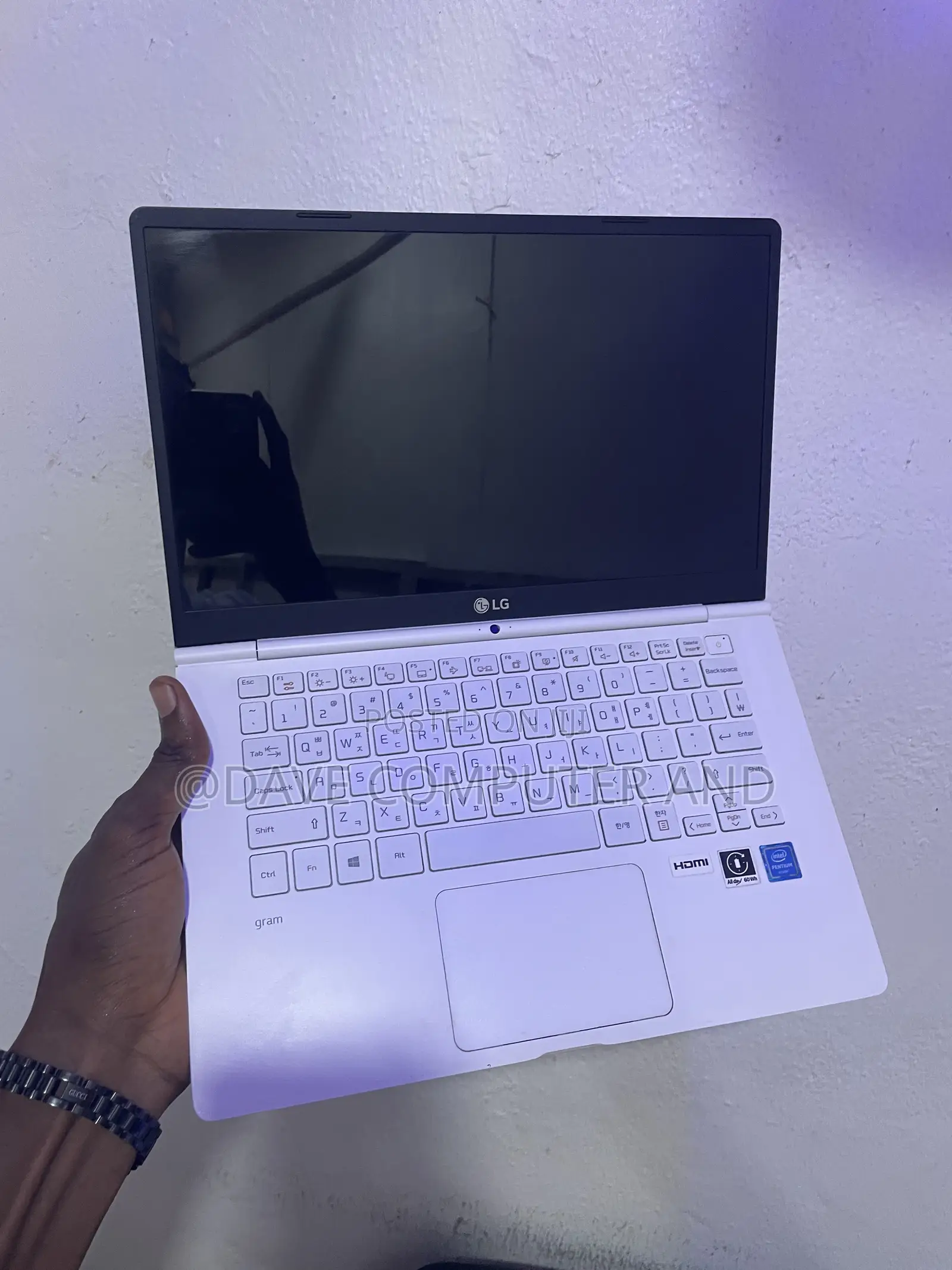 Laptop LG Gram 14 4GB Intel Pentium SSD 128GB