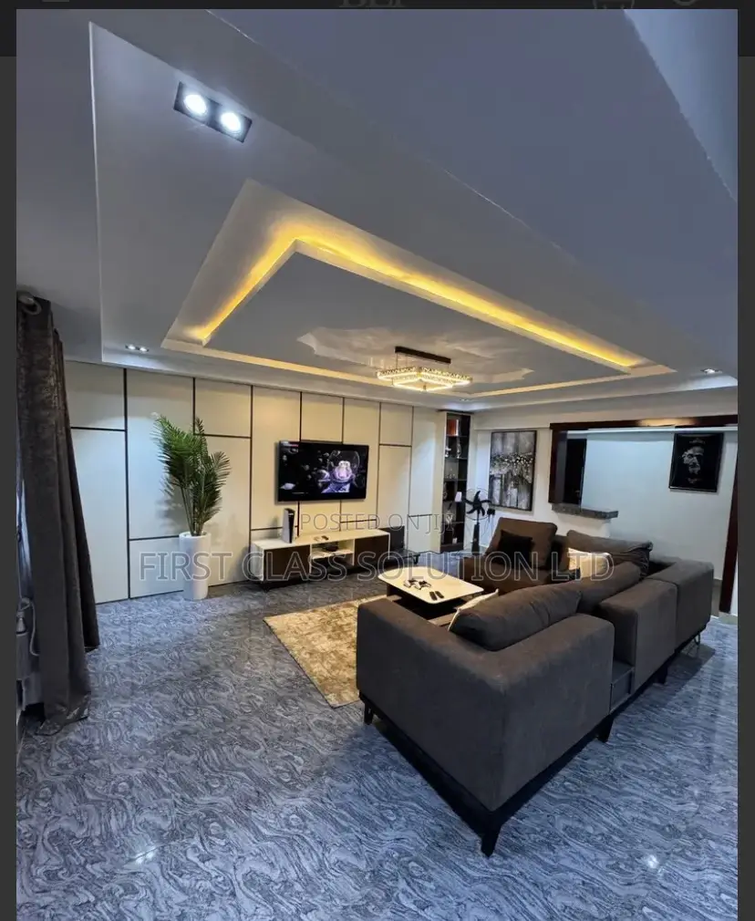 3 Bedroom Penthouse Apartment in Wuye With Ps5 With an Elevator