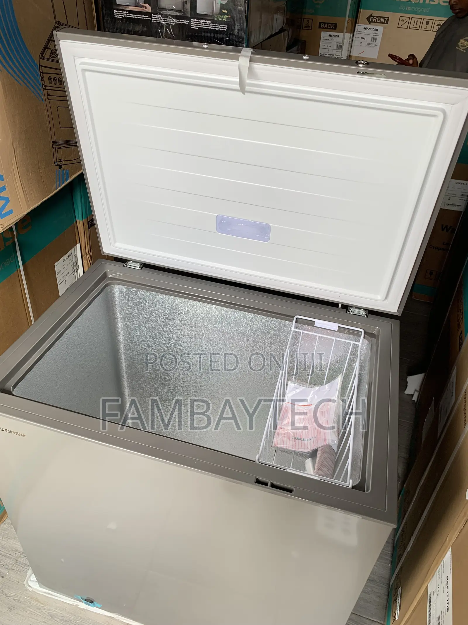 Brand New Hisense 198liters Food Storage Freezer
