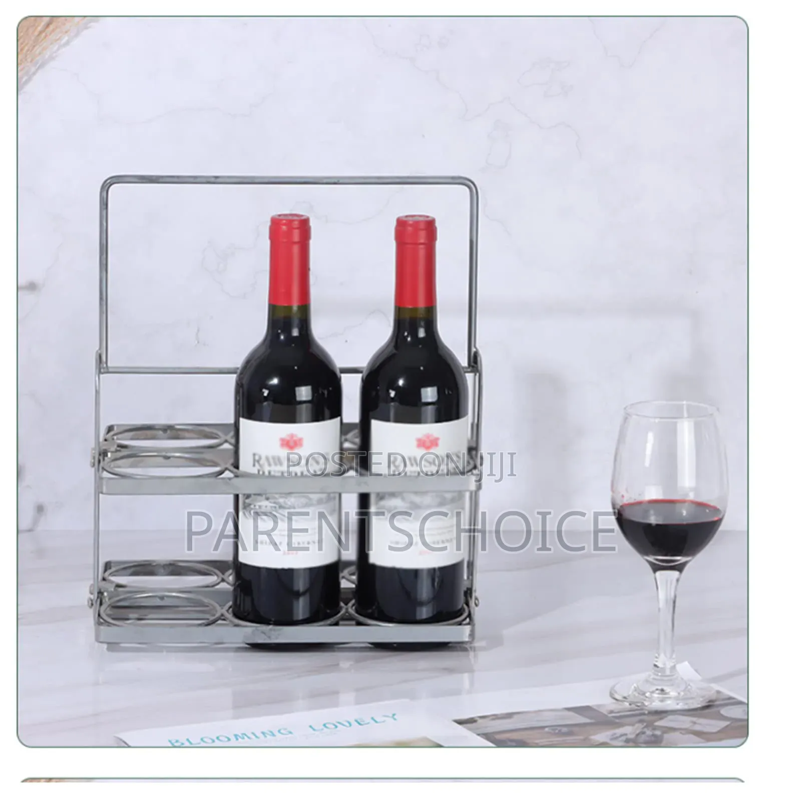 6-Bottle Wine Rack and Carrier