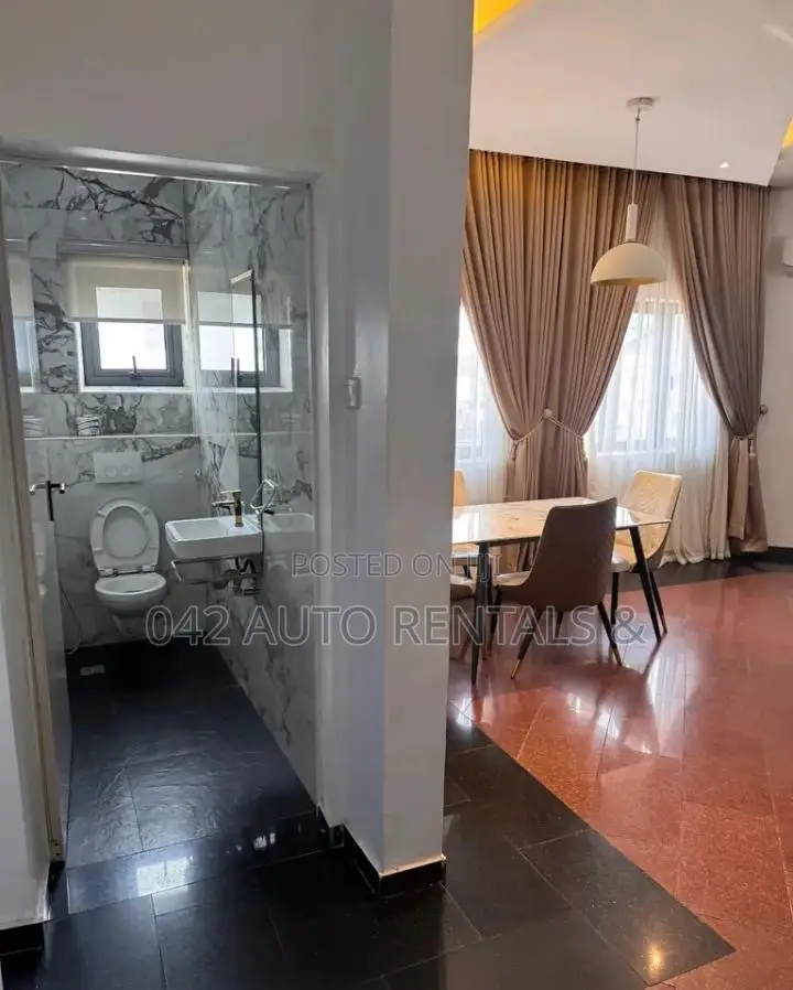 3 Bedroom in Wuse 2 With a Snooker, Gym, Tennis Lounge