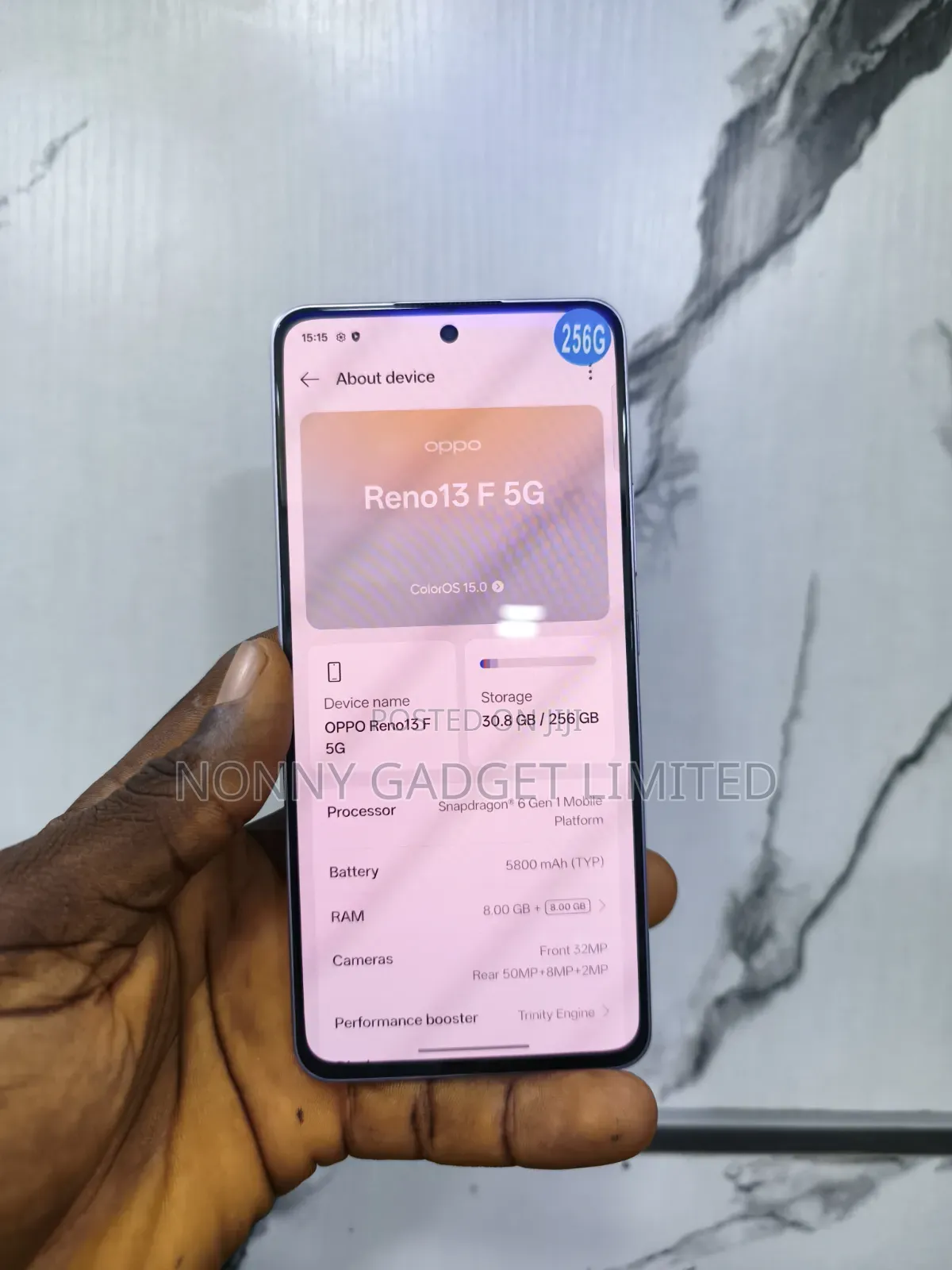 Oppo Reno13 F 256 GB Purple