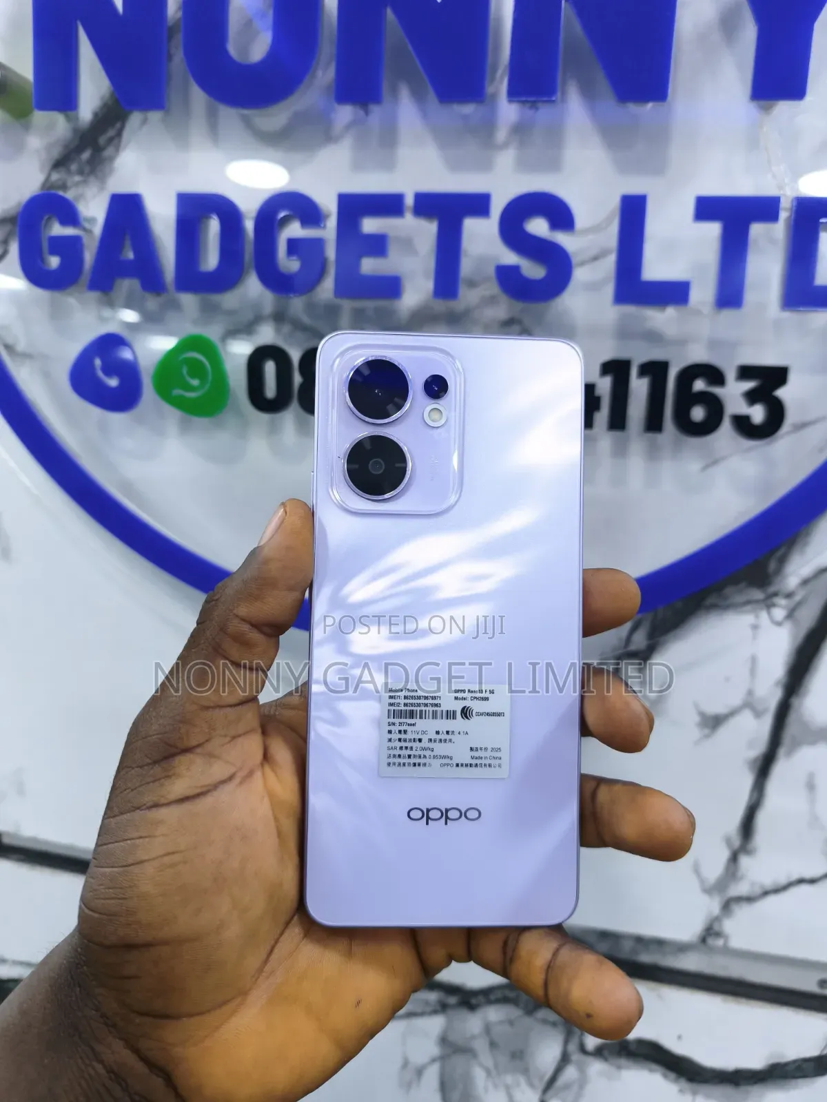 Oppo Reno13 F 256 GB Purple