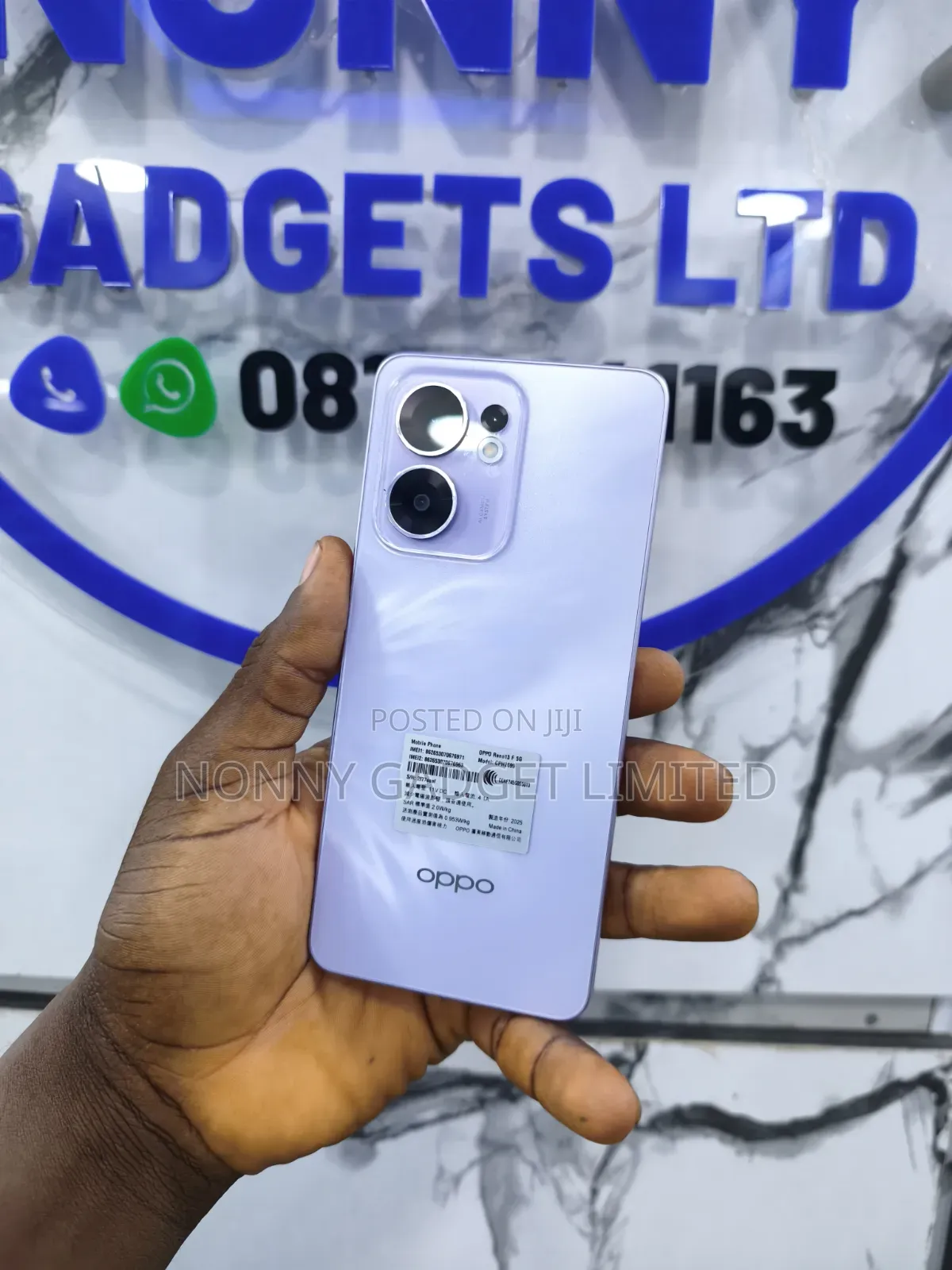 Oppo Reno13 F 256 GB Purple