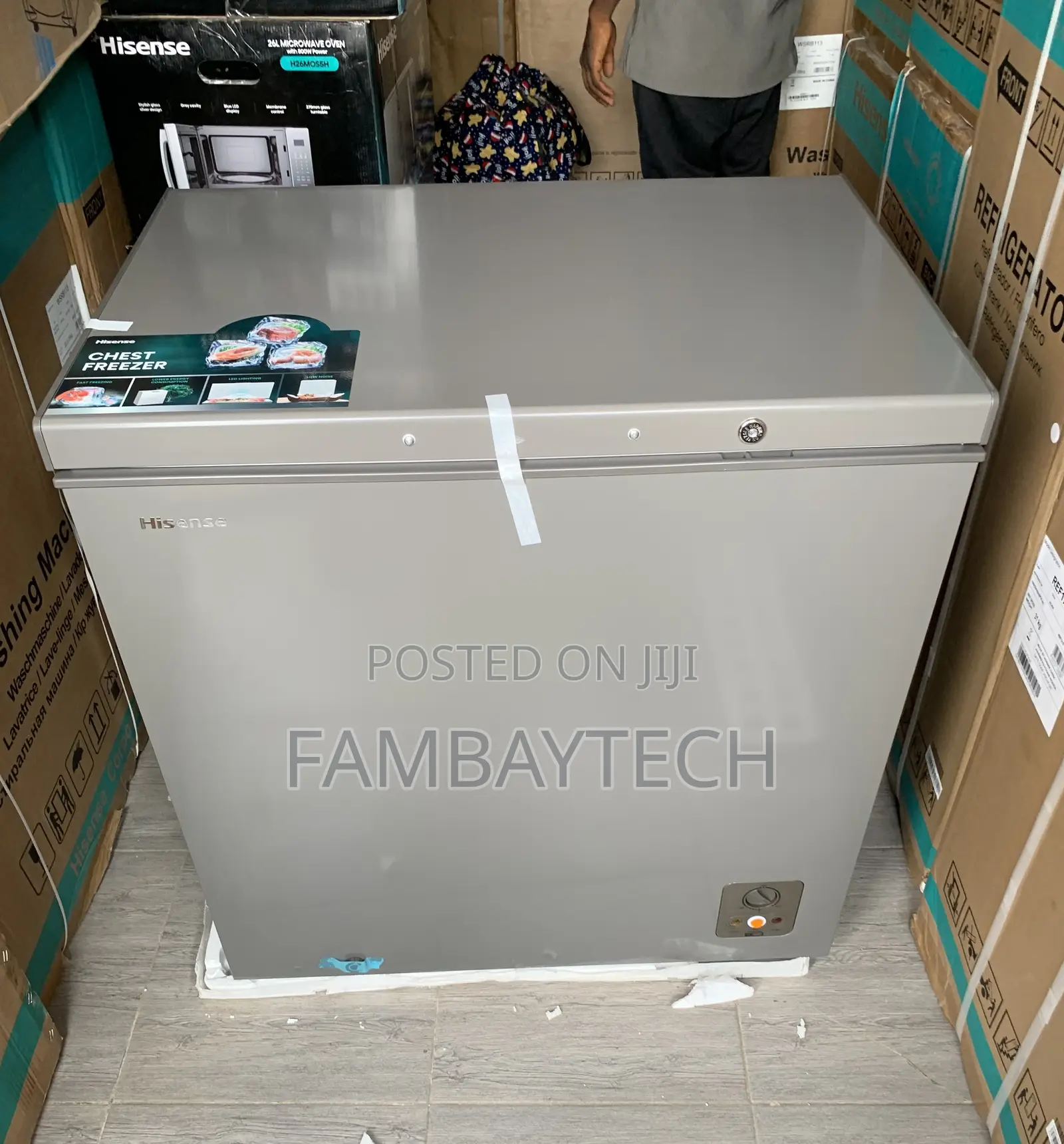 Hisense 198liters Chest Freezer, Store More, Freeze Better
