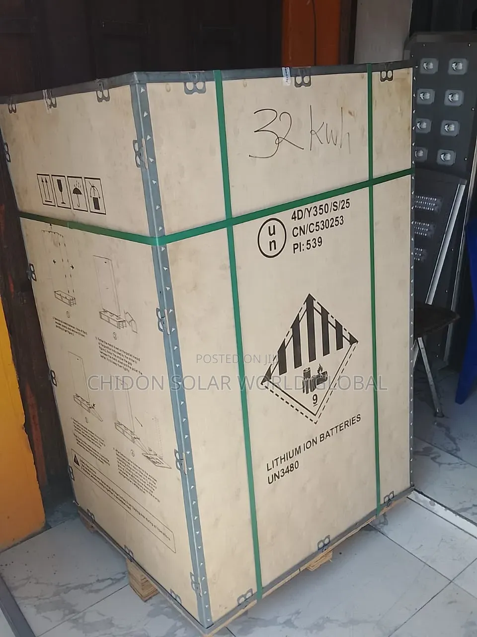 32kwh Ion Lithium Battery