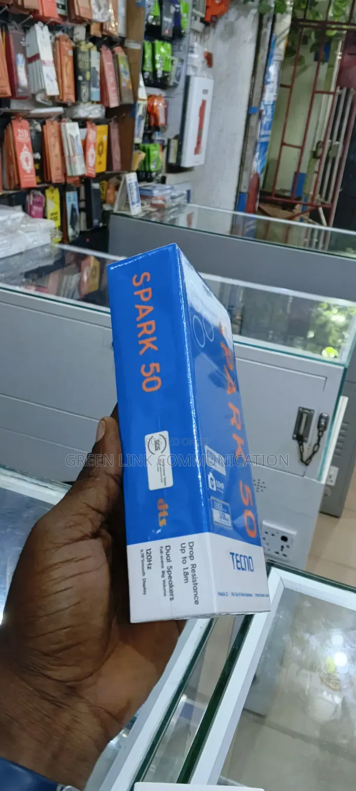 New Tecno Spark 50 128 GB Gray
