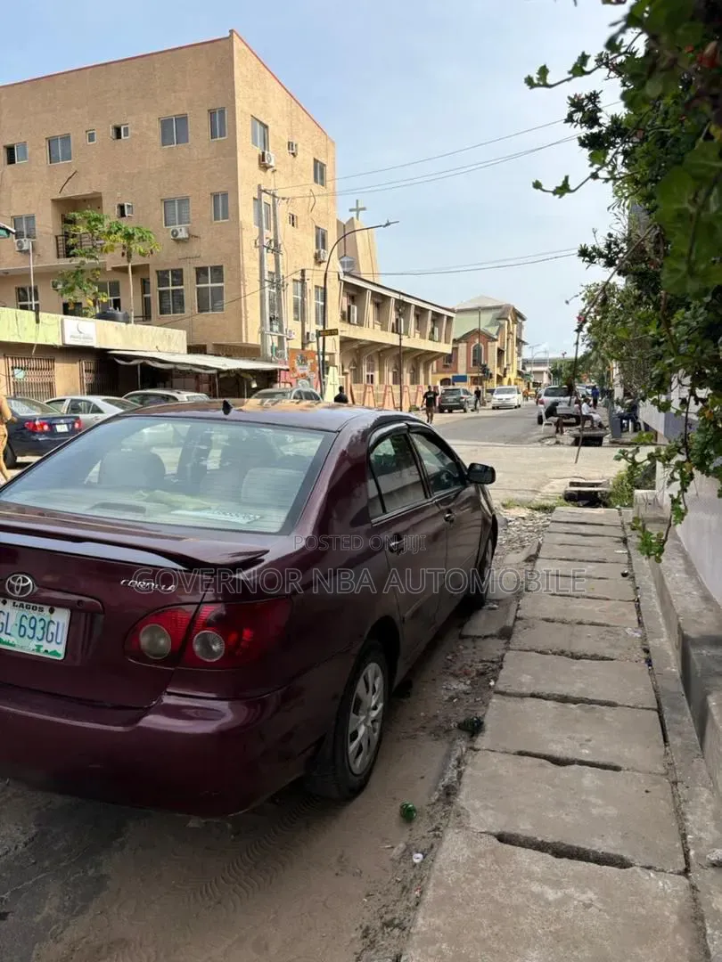Toyota Corolla Sedan 2003 Burgundy
