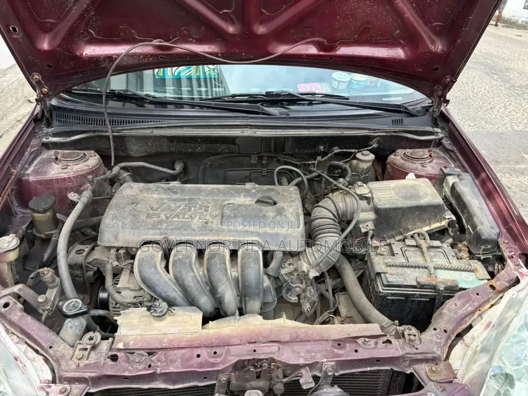 Toyota Corolla Sedan 2003 Burgundy