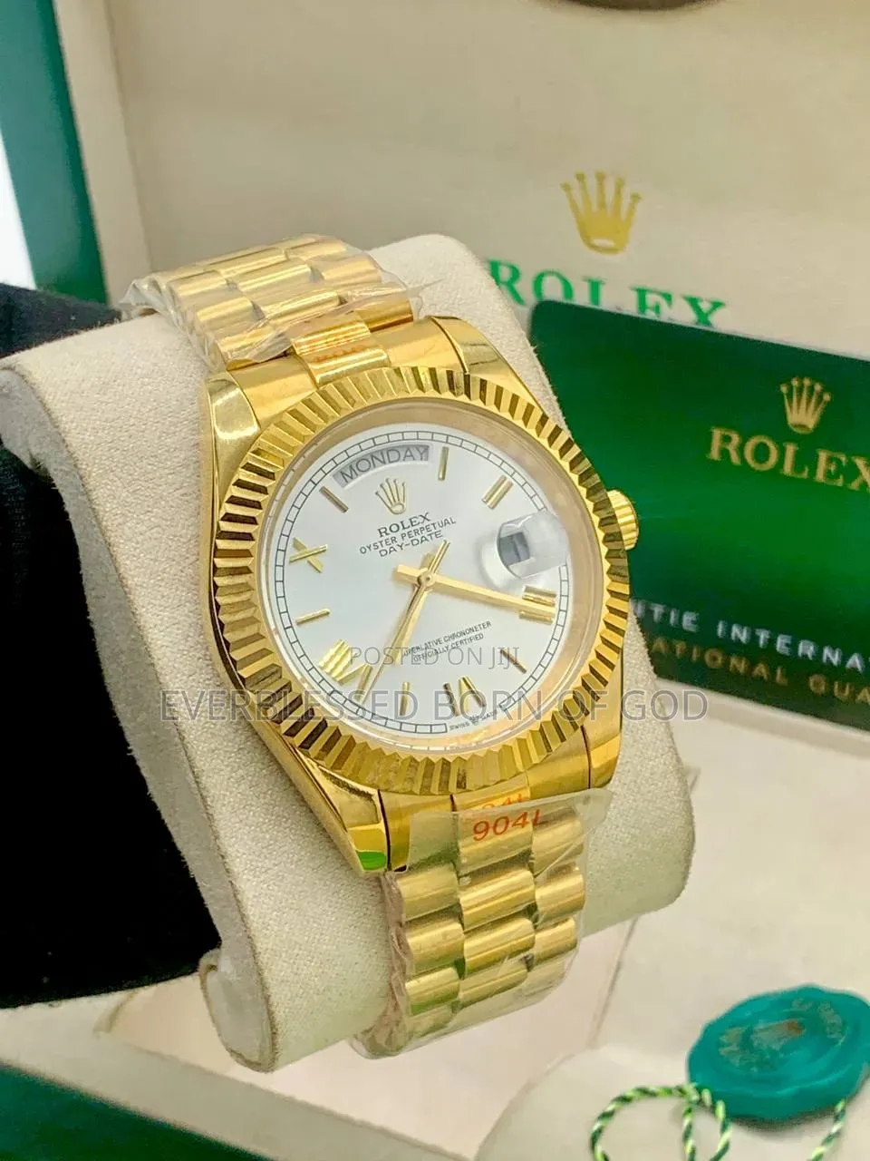 On Top Quality Luxury Rolex Day- Date Watch