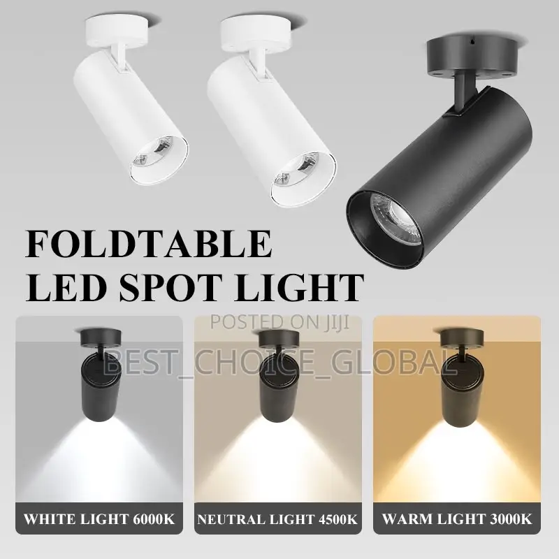 Super Bright Foldable Track Spot Light