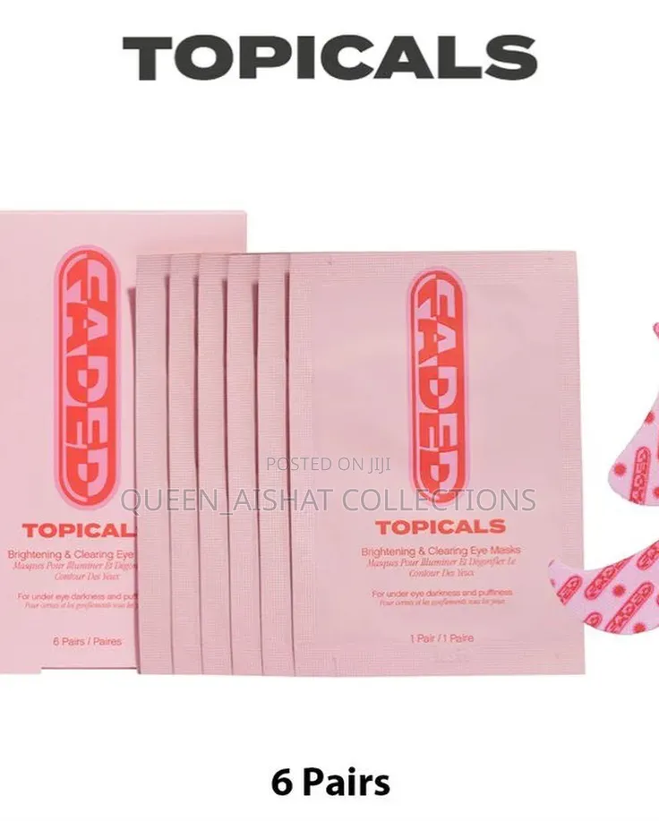 Faded Topical Brightening Eye Mask