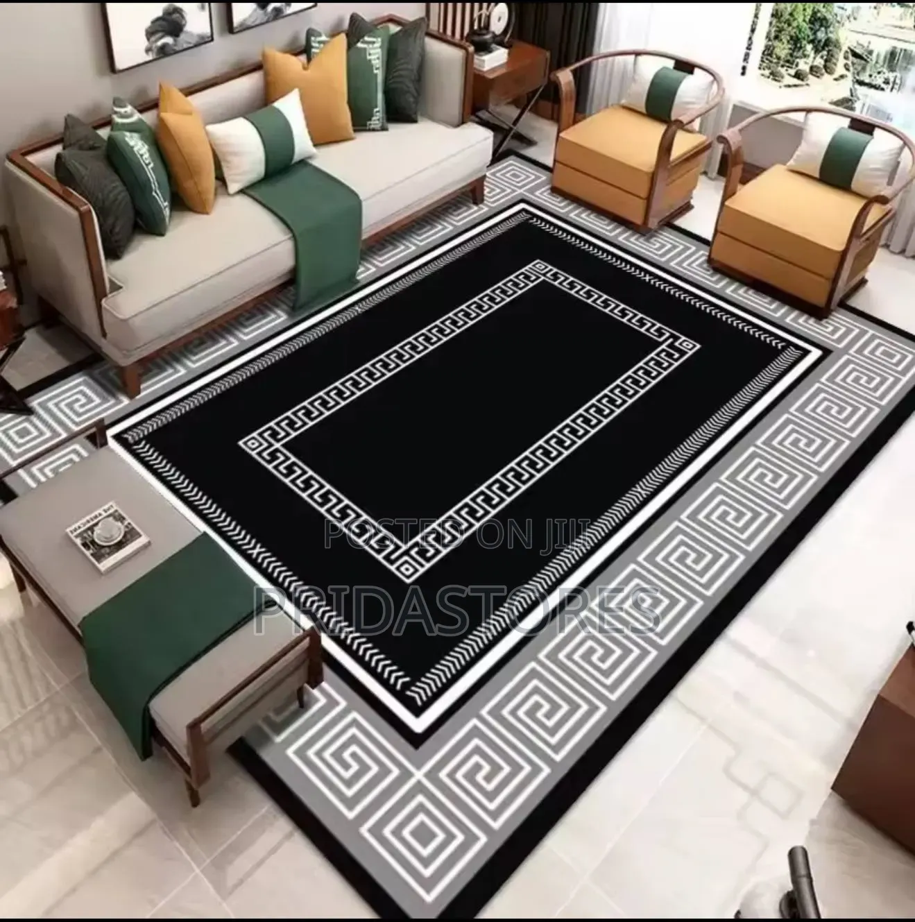 Modern Center Rug