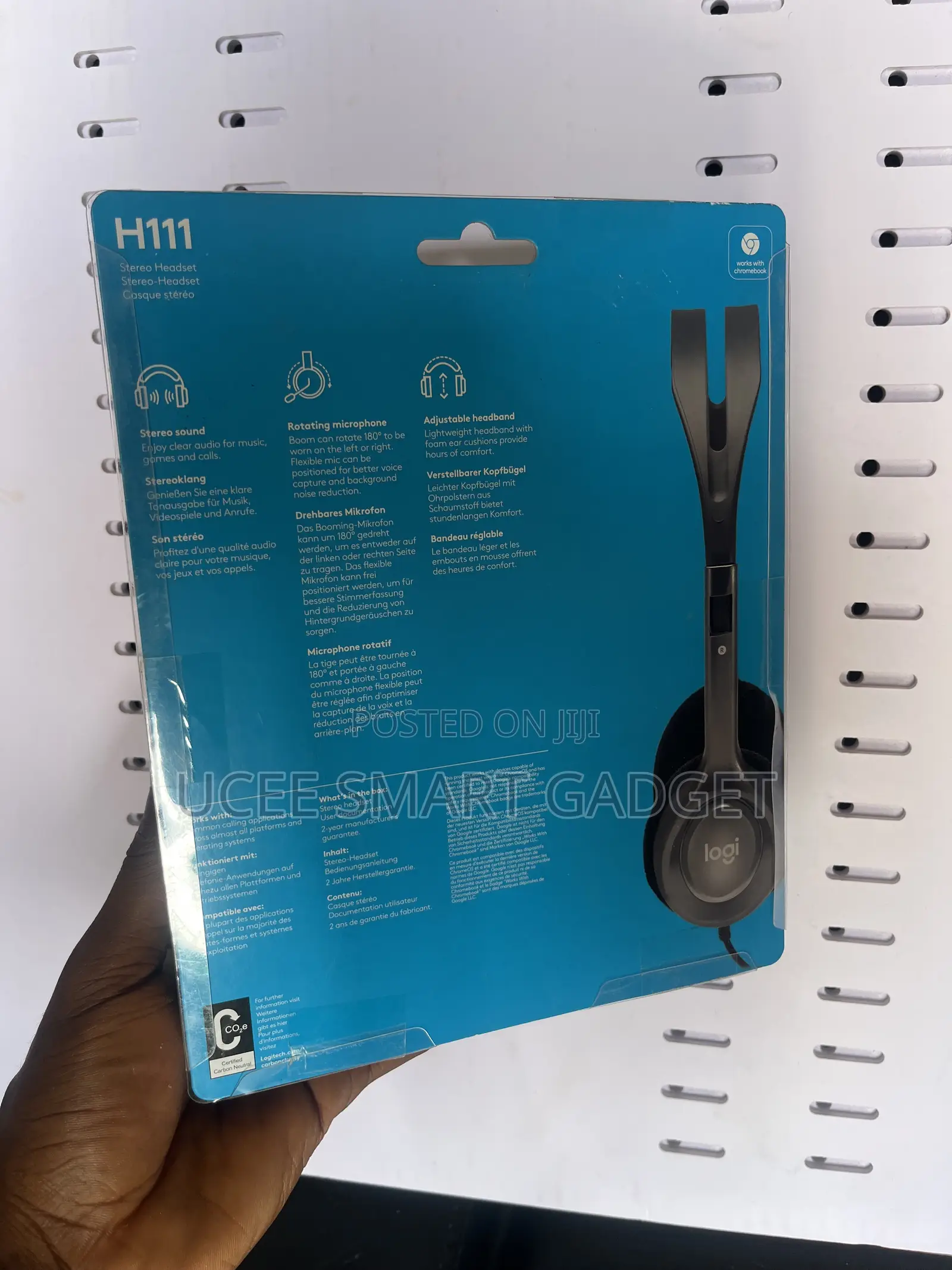 Logitech Headphone With Microphone