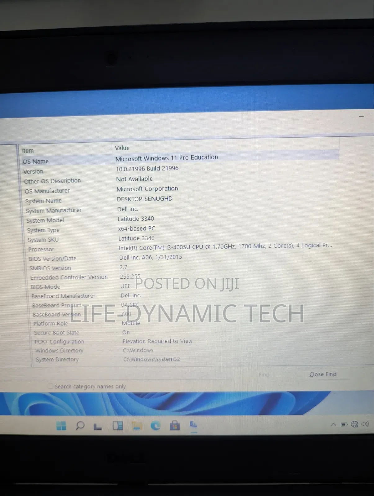 Laptop Dell Latitude 13 3340 8GB Intel Core i3 SSD 128GB