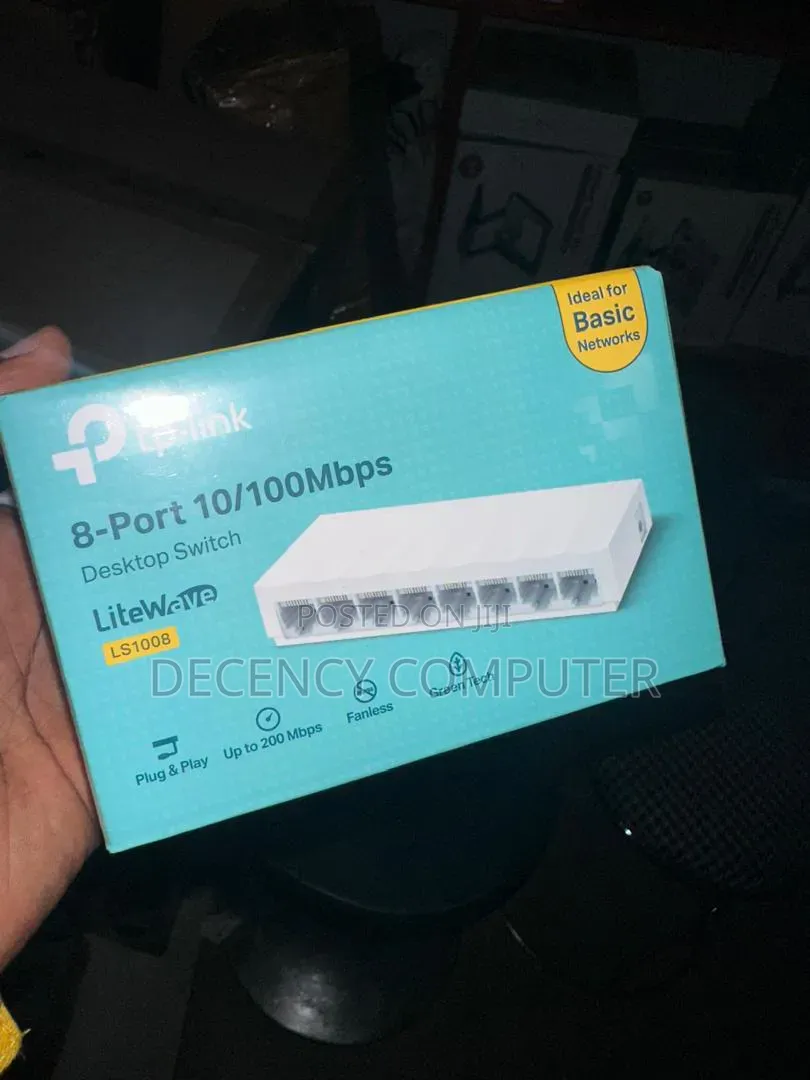 Tp-link Ls1008 8-port 10/100mbps Desktop Switch,