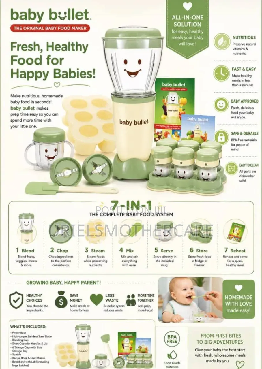 Bullet Baby Food Processor