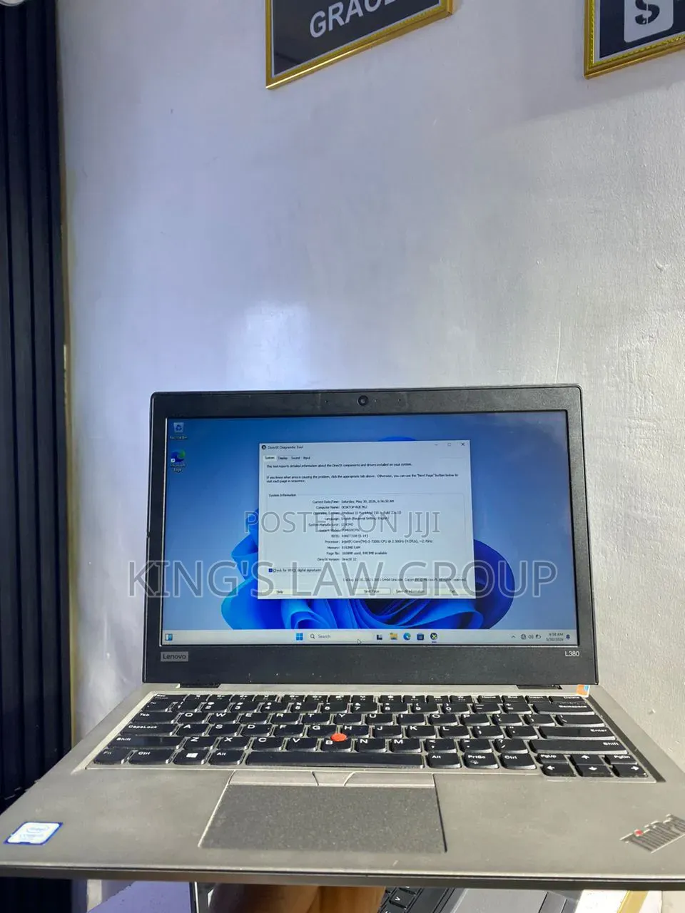 Laptop Lenovo ThinkPad L380 8GB Intel Core i5 SSD 256GB