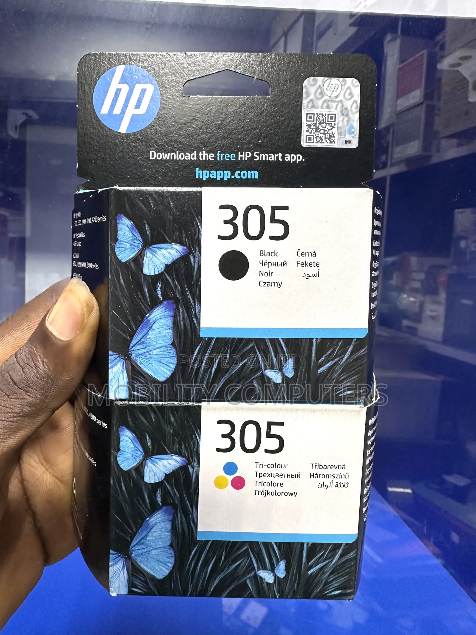 Hp Ink 305 Black and Color