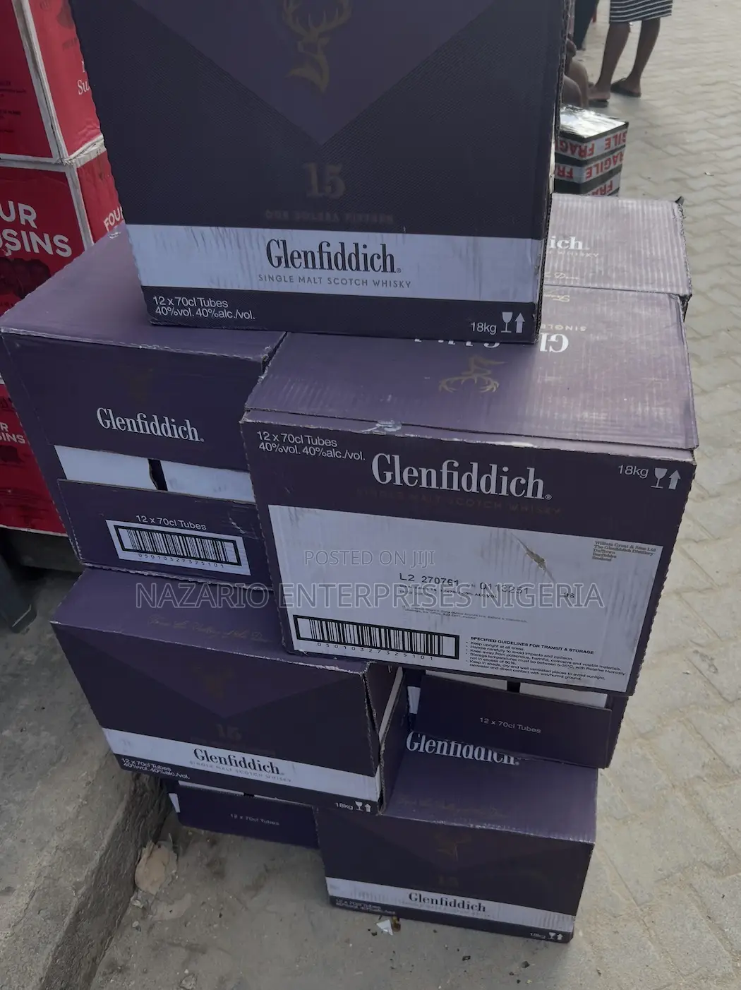 Glenfiddich 15 Years Single Malt – 700ml by 12 Bottles