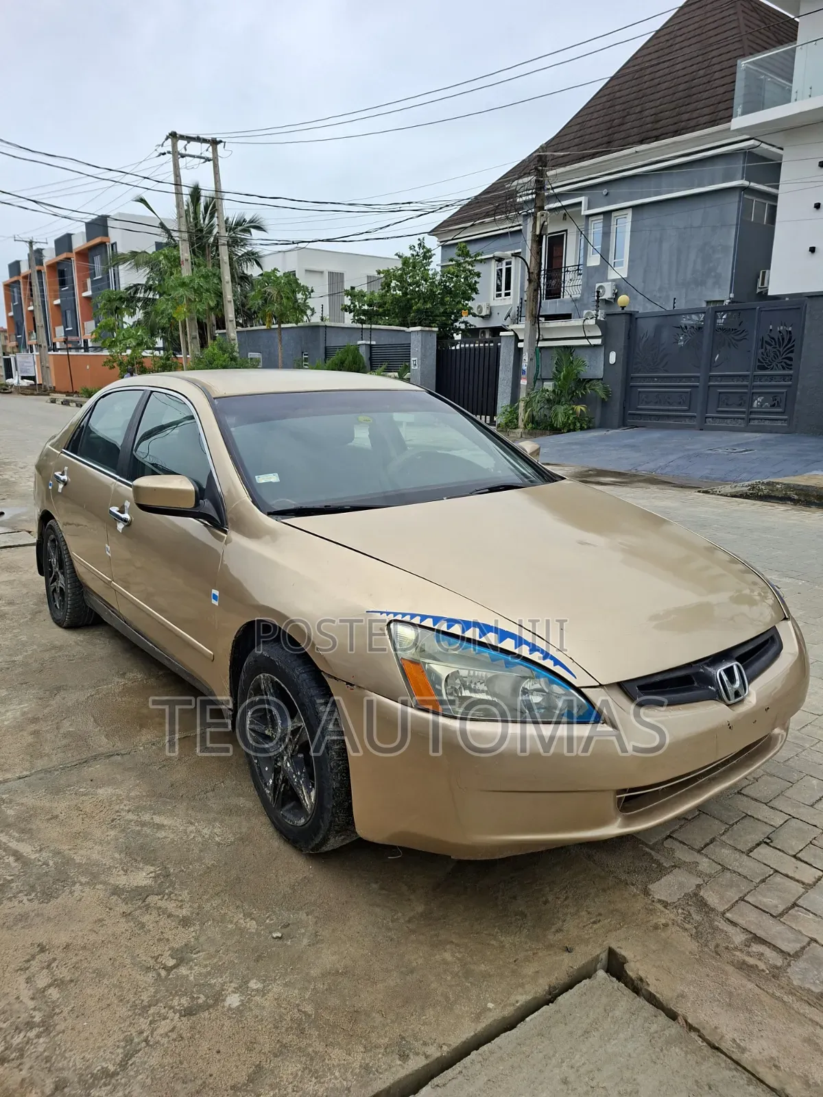 Honda Accord 2.4 Type S Automatic 2004 Gold