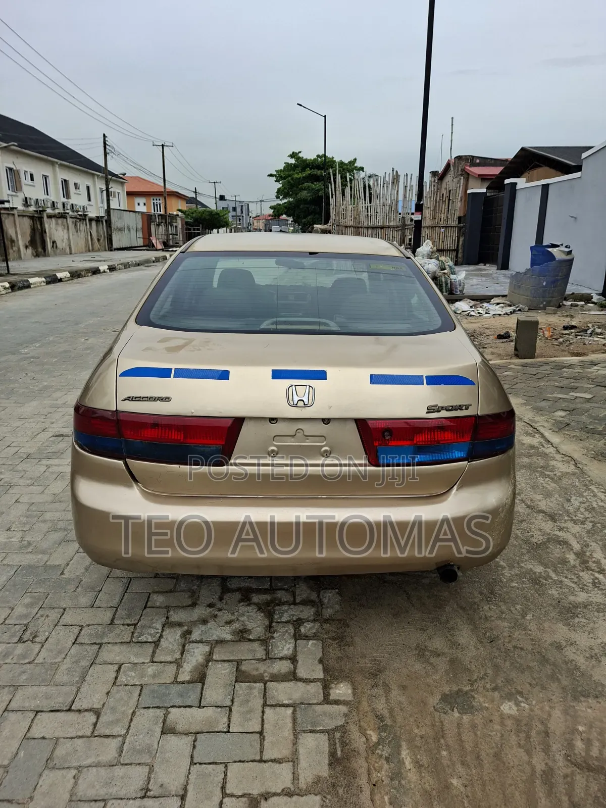 Honda Accord 2.4 Type S Automatic 2004 Gold