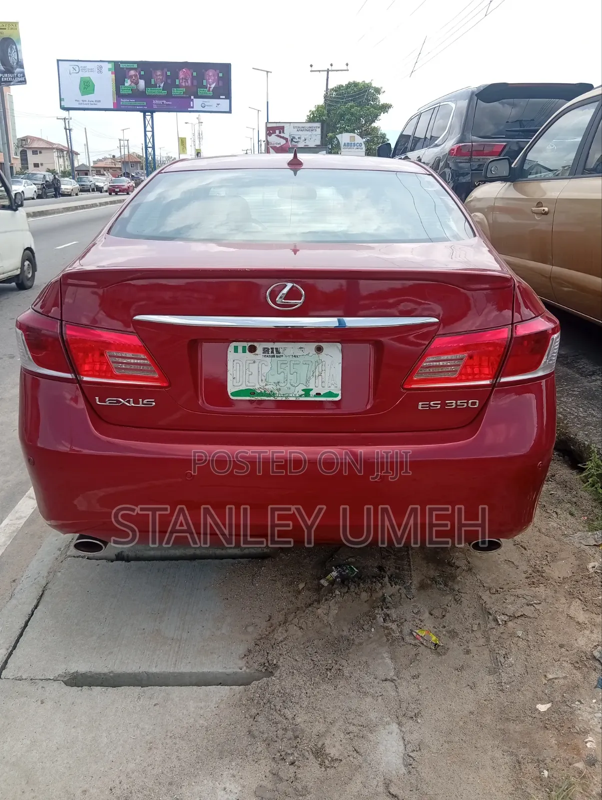 Lexus ES 2012 Red