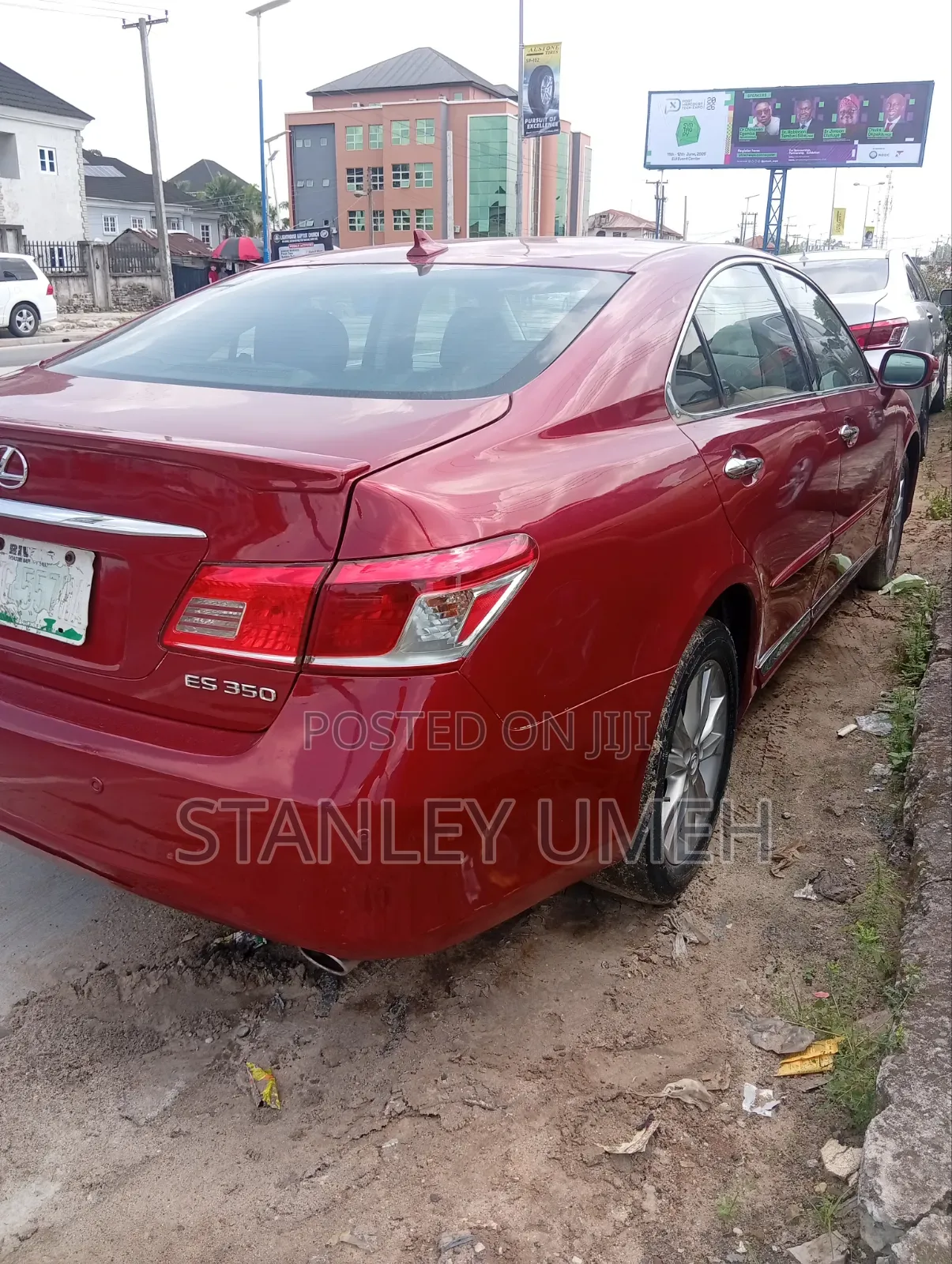 Lexus ES 2012 Red
