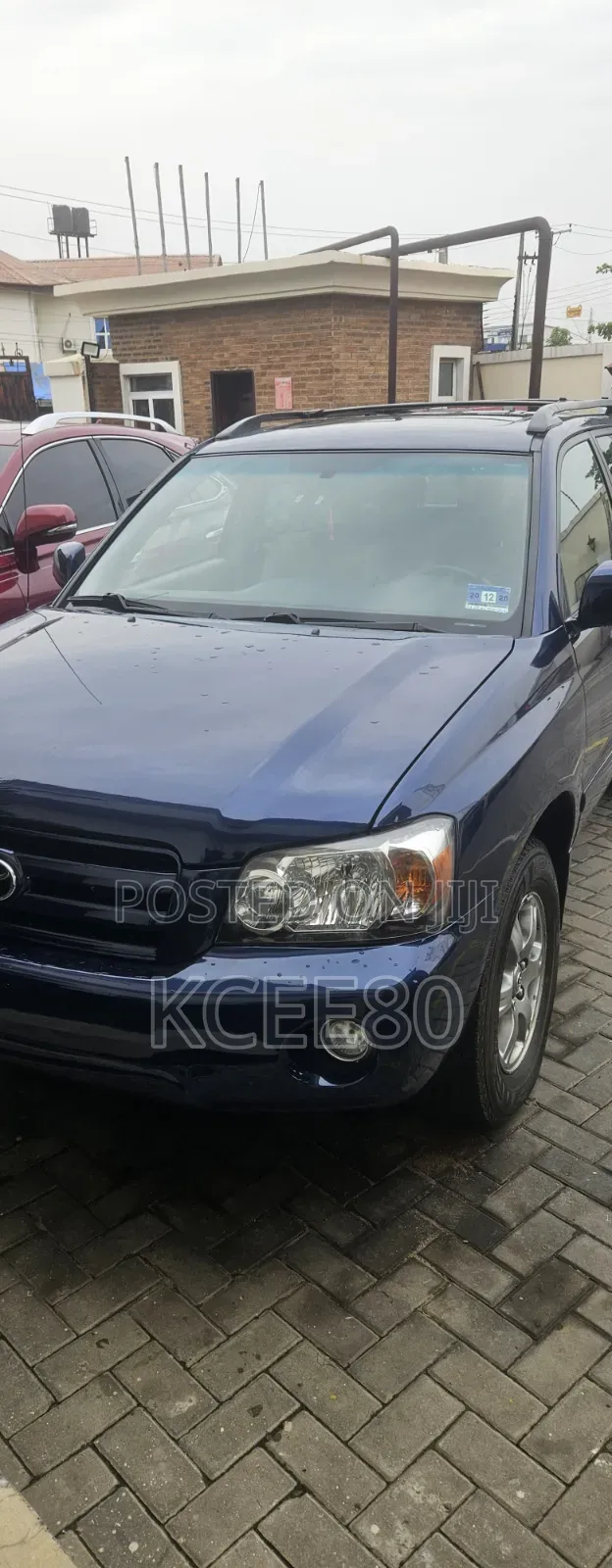 Toyota Highlander Sport 2006 Blue