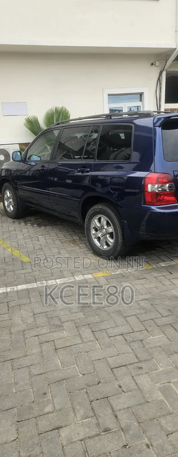 Toyota Highlander Sport 2006 Blue