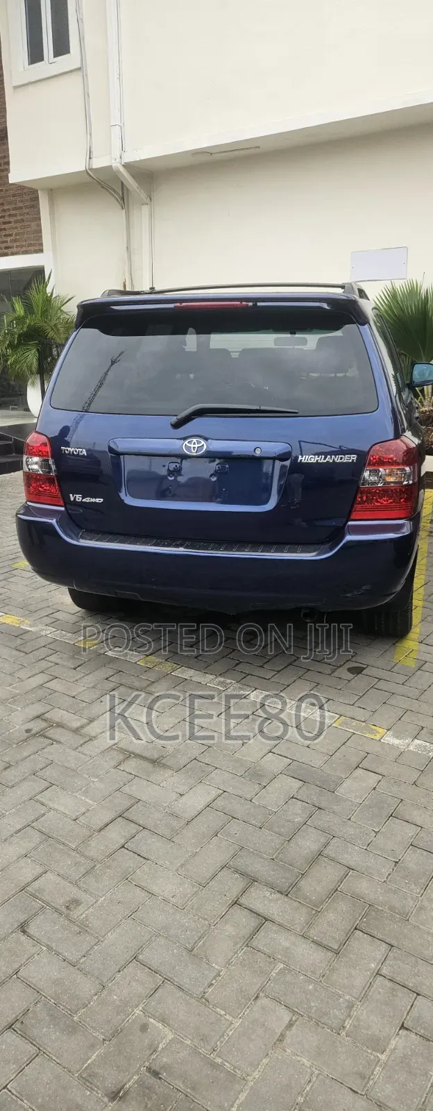 Toyota Highlander Sport 2006 Blue