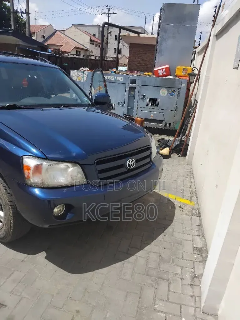 Toyota Highlander Sport 2006 Blue