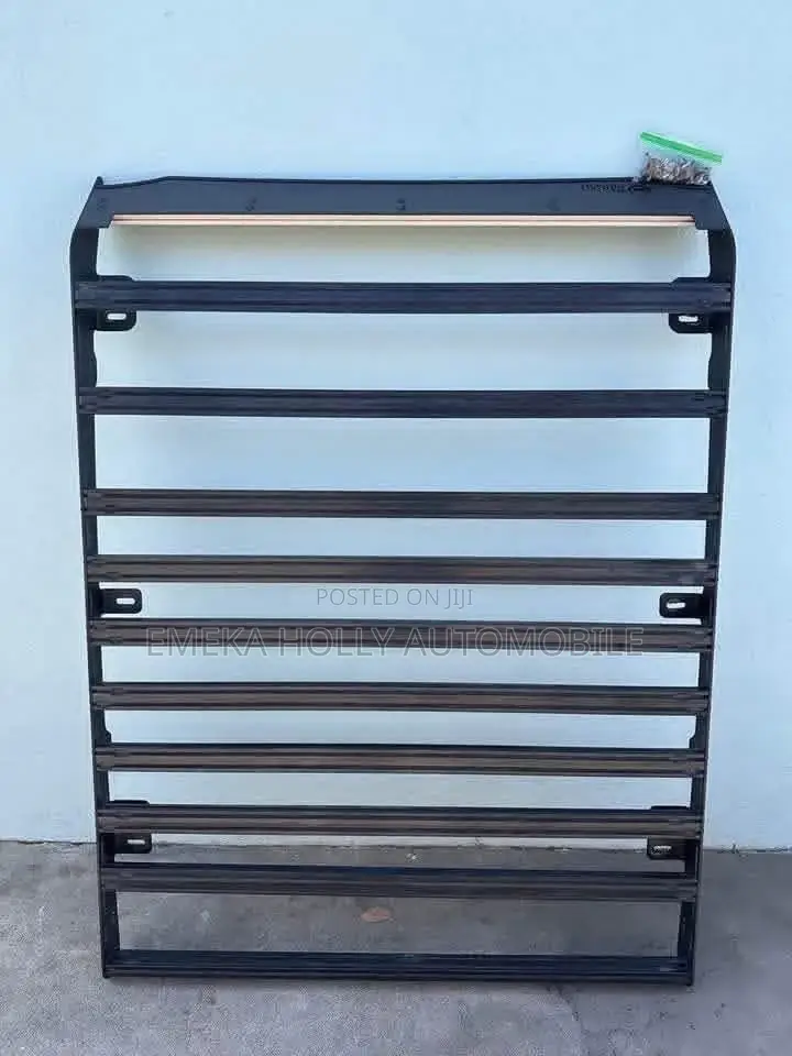 Heavy-Duty Toyota Tacoma Slimline Roof Rack Platform With Led Light