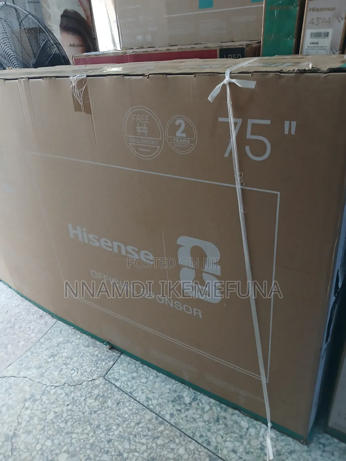 A Brand New 75" Hisense Qled Series 7 Is Available at Affordable Price